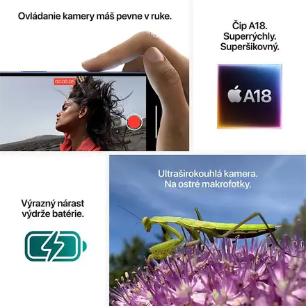 iPhone 16 Plus 256 GB biela *Rozbalený*