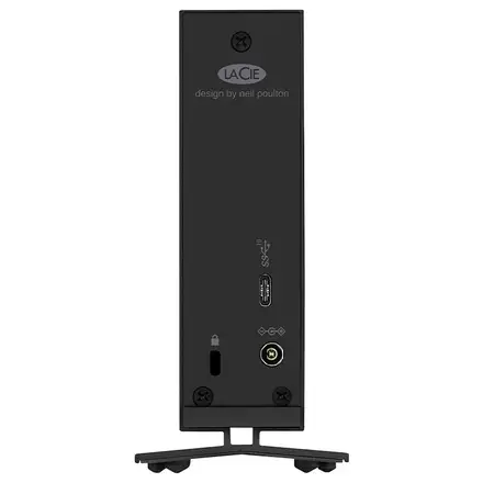 Lacie ext. HDD 8TB d2 Professional 3.5" USB-C 3.1 - Black