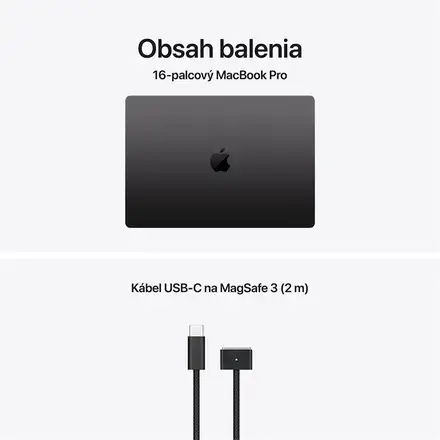 MacBook Pro 16" Apple M5 Pro 18C CPU 20C GPU 48GB 1TB Kozmický čierny INT English